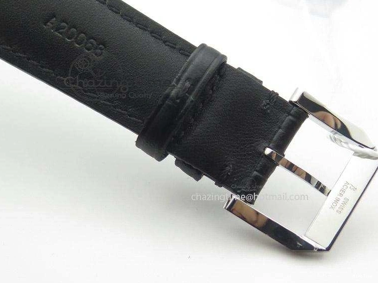 MIROTIME 0501 Sustainable Portuguese IW545408 White Dial ZF 1:1 Best Edition On Dark Blue Leather Strap 7335